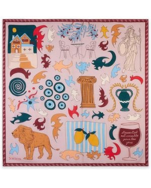 Iodes Amalfi Large Shawl - Blue