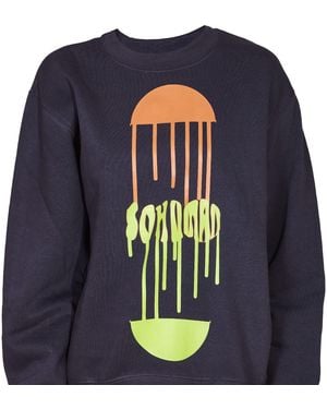 SOHUMAN Daya Organic Cotton Sweatshirt - Blue