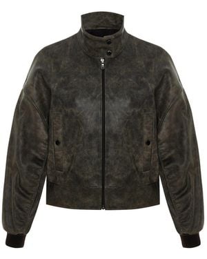 Maison sél Bomber Jacket - Black