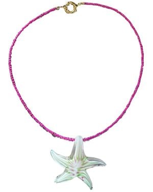 Miss May the Brand Starfish Necklace - Metallic