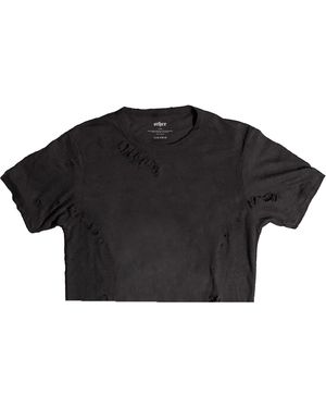 Other Cropped Thrasher Tee - Black