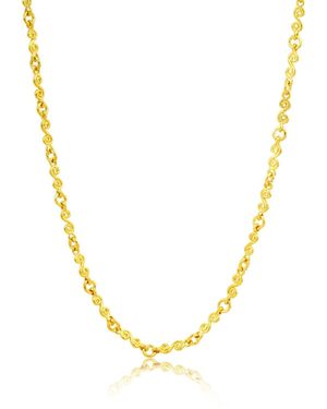 Ece London The Ripple Necklace - Metallic
