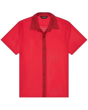 Playaluxe Mallorca Mesh Shirt - Red