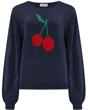 Sugarhill Tiff Jumper, Cherry Good - Blue