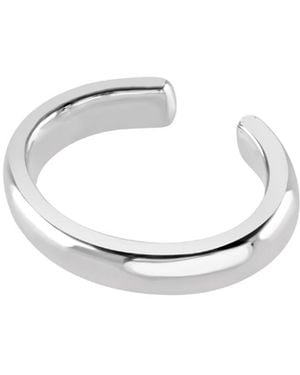 Lucy Quartermaine Large Plain Ear Cuff - Metallic