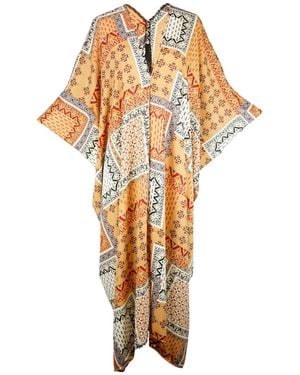 Jennafer Grace Hera Caftan - Metallic