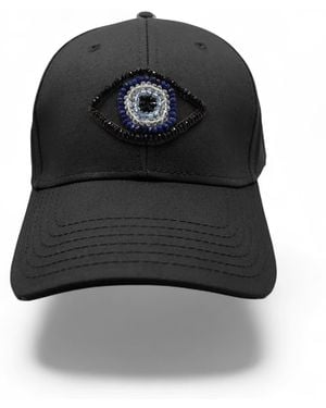 C. Grassi The Energy Project Evil Eye Hat - Black