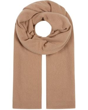 Loop Cashmere Neutrals Featherweight Scarf - Natural