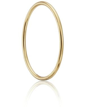 Lily & Roo Thin Plain Stacking Ring - Metallic