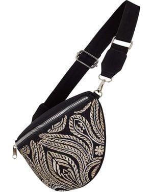 Jodi Lee All That Jazz Belt Bag Canvas - Black
