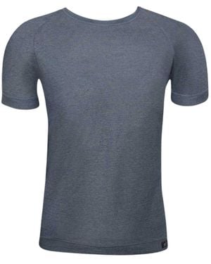 Zd - Zero Defects Round Neck T-Shirt - Blue