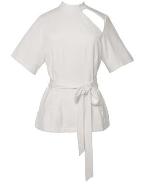Emma Wallace Cheryl Top - White