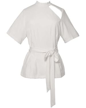 Emma Wallace Cheryl Top - White