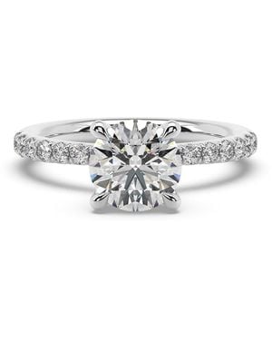 Artisan Lab-Grown Diamond Solitaire Ring - White