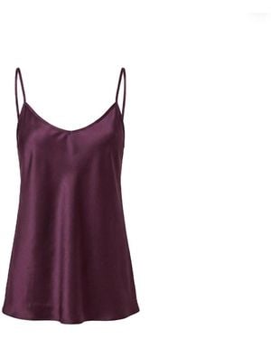 Janara Jones Beetroot Viscose Sakura Cami Top - Purple