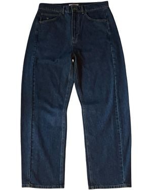 Walter Denim Limited Mid Wash Inflator Jean - Blue