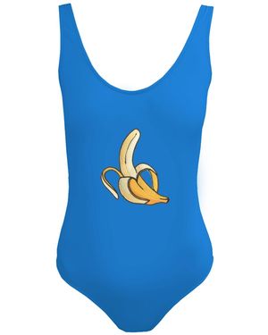 My Pair Of Jeans Banana One-piece Swimsuit - Blue