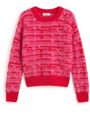Thinking Mu Candela Textured Wool Sweater