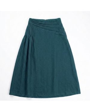 Taarach & Ampersand Captive Skirt - Blue