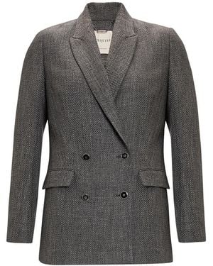 Exquise Orchid Blazer Jacket – - Gray