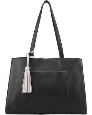 Lloyd Baker Eleanor Leather Tote Bag - Black