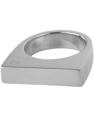 THE ROSE Bague Trumpet – Thick Sculptural Ring - Gray