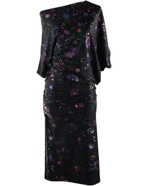Jennafer Grace Celestia Angle Dress - Black