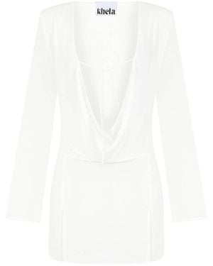 Khéla the Label No Rush Dress - White