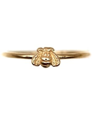 VicStoneNYC Fine Jewelry You Are My Home, My Honey Bee Ring - Metallic