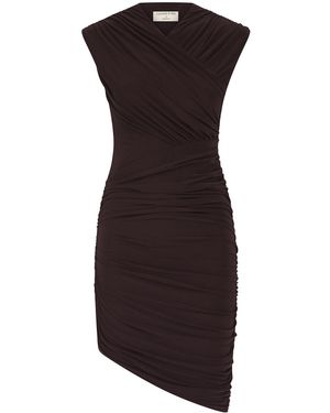 Celestine & Mae Calla Mini Dress - Black