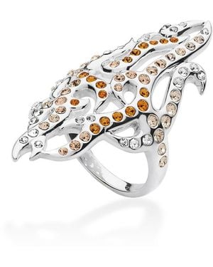 Lucy Quartermaine Elements Fire Ring - Metallic