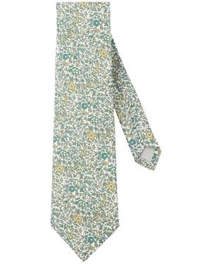 LE COLONEL Lime Katie & Millie Liberty Tie - Green