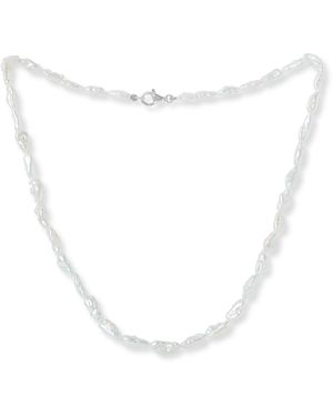 Pearls of the Orient Online Decus Fine Keishi Pearl Necklace With Clasp - White