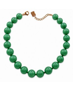 Michael Nash Jewelry Abigail Semi Precious Aventurine Necklace - Green