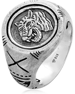 Haze & Glory The Tiger Ring - Metallic