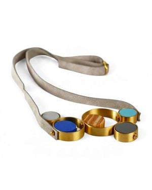 Svetlana Vukov Five Orbits Necklace - Metallic