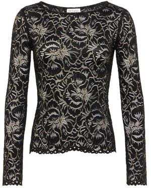 Zetaye Verona Lace Top - Black