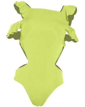 Rive & Rituel Charmaine Lime One Piece - Yellow