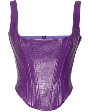 Ofuure Ono Corset Top - Purple