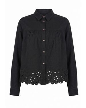Nooki Design Koren Embroidered Blouse - Black