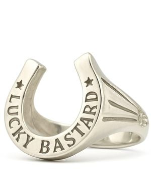 LITZI The Lucky Bastard Ring - Metallic