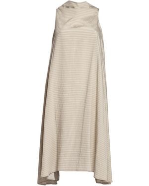 Bianca Popp Neutrals Bell Dress Midi - Natural