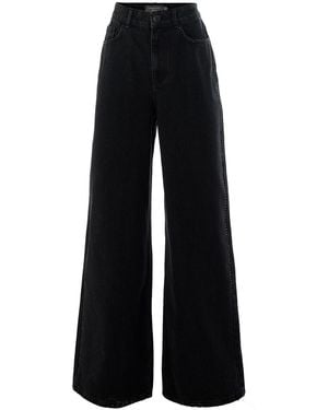 Exquise Regular Madalyn Denim Madalyn Jeans With Pockets - Black