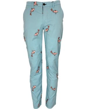lords of harlech Charles Koi Aqua - Blue