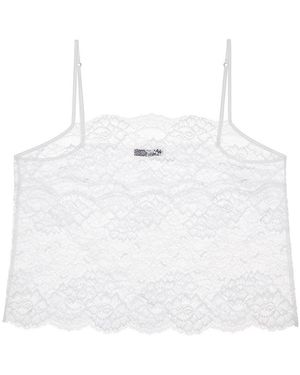 Journelle Isabel Modern Lace Cami Blanc - White