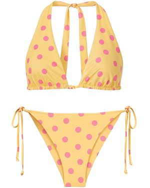 Bikinis by Bridget Mira Bikini Bottoms - Metallic