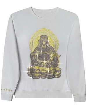 Miracles Manifester Happy Buddha - Grey