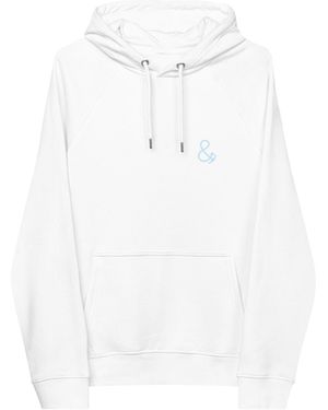 Anchor and Crew Just Tour. Seeker Organic Cotton Raglan Hoodie - White