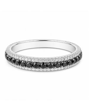 Artisan 18K & Diamond Eternity Band Ring - Metallic