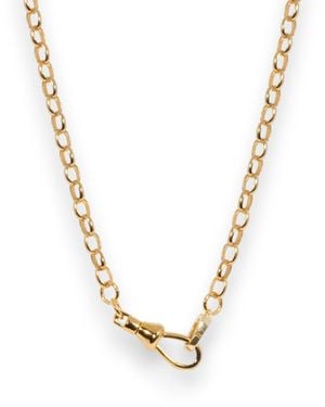 Alexie of Athens Heirloom Swivel Rolo Charm Chain - Metallic